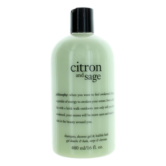 Citron and Sage by Philosophy, 16oz Shampoo, Shower Gel & Bubble Bath women