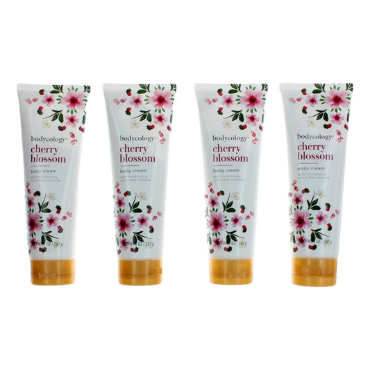 Cherry Blossom by Bodycology, 4 Pack 8oz Moisturizing Body Cream women