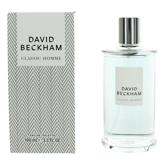 David Beckham Classic Homme by David Beckham, 3.3 oz EDT Spray for Men