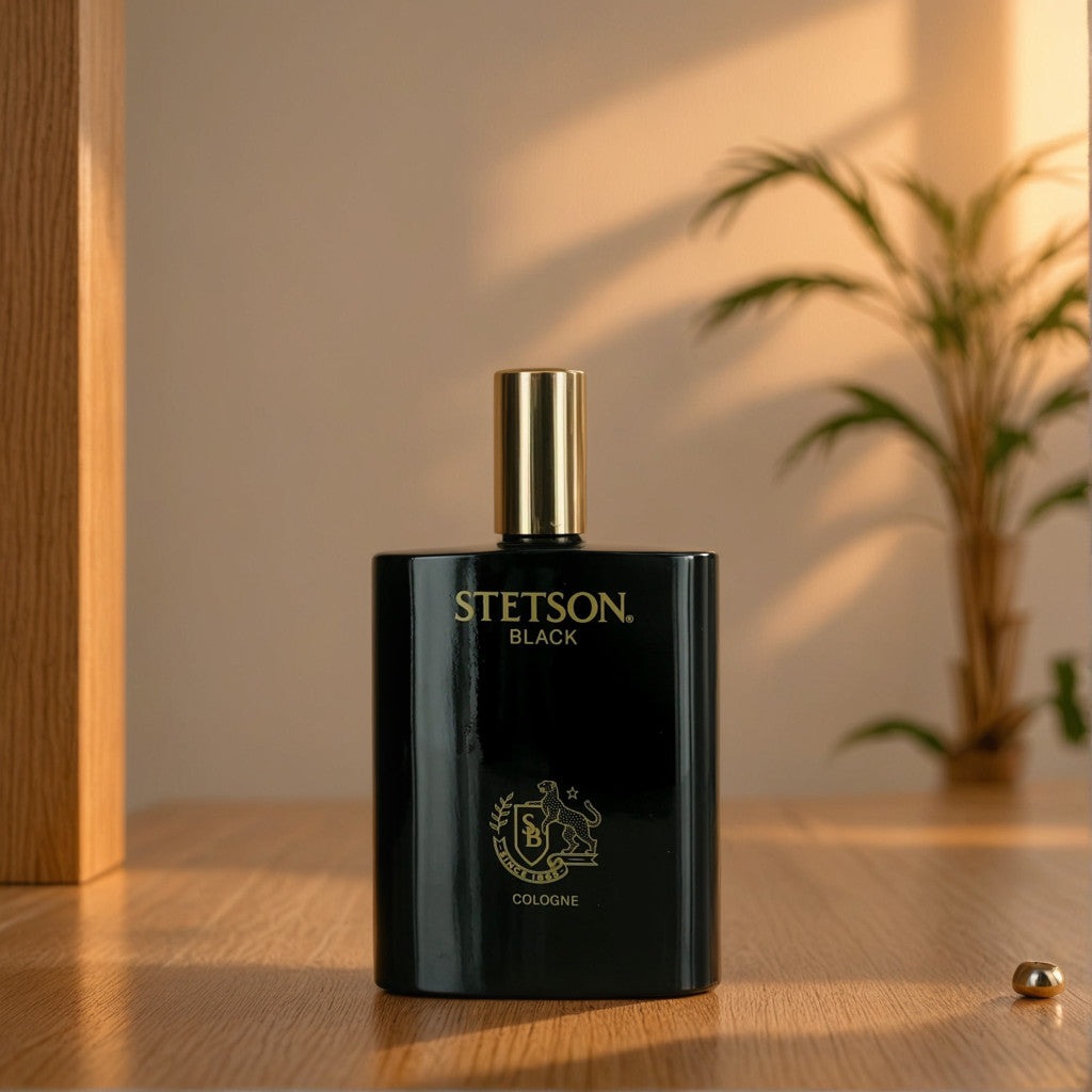 Stetson Black by Coty, 3.4 oz Cologne Spray for Men