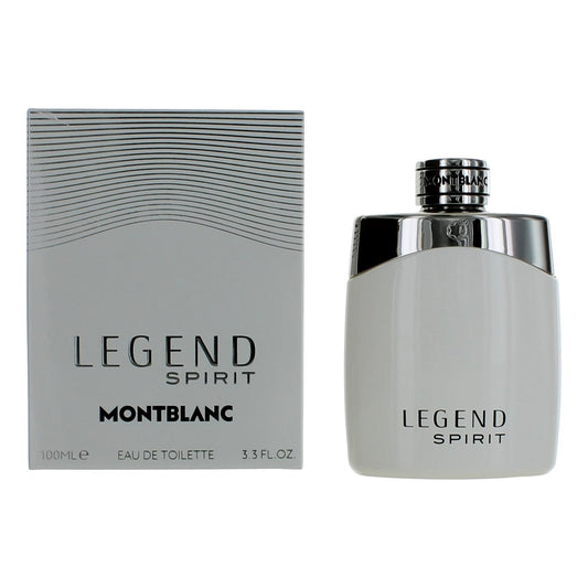 Mont Blanc Legend Spirit by Mont Blanc, 3.3 oz EDT Spray for Men