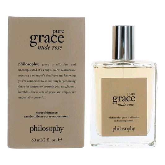 Pure Grace Nude Rose by Philosophy, 2 oz EDT Spray for Women