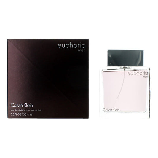 Euphoria by Calvin Klein, 3.3 oz EDT Spray for Men