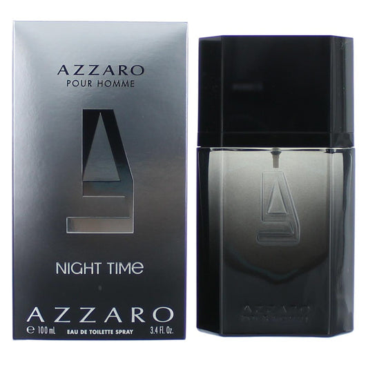 Azzaro Night Time by Azzaro, 3.4 oz EDT Spray for Men