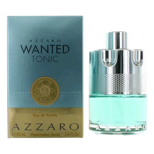 Azzaro Wanted Tonic by Azzaro, 3.4 oz EDT Spray for Men