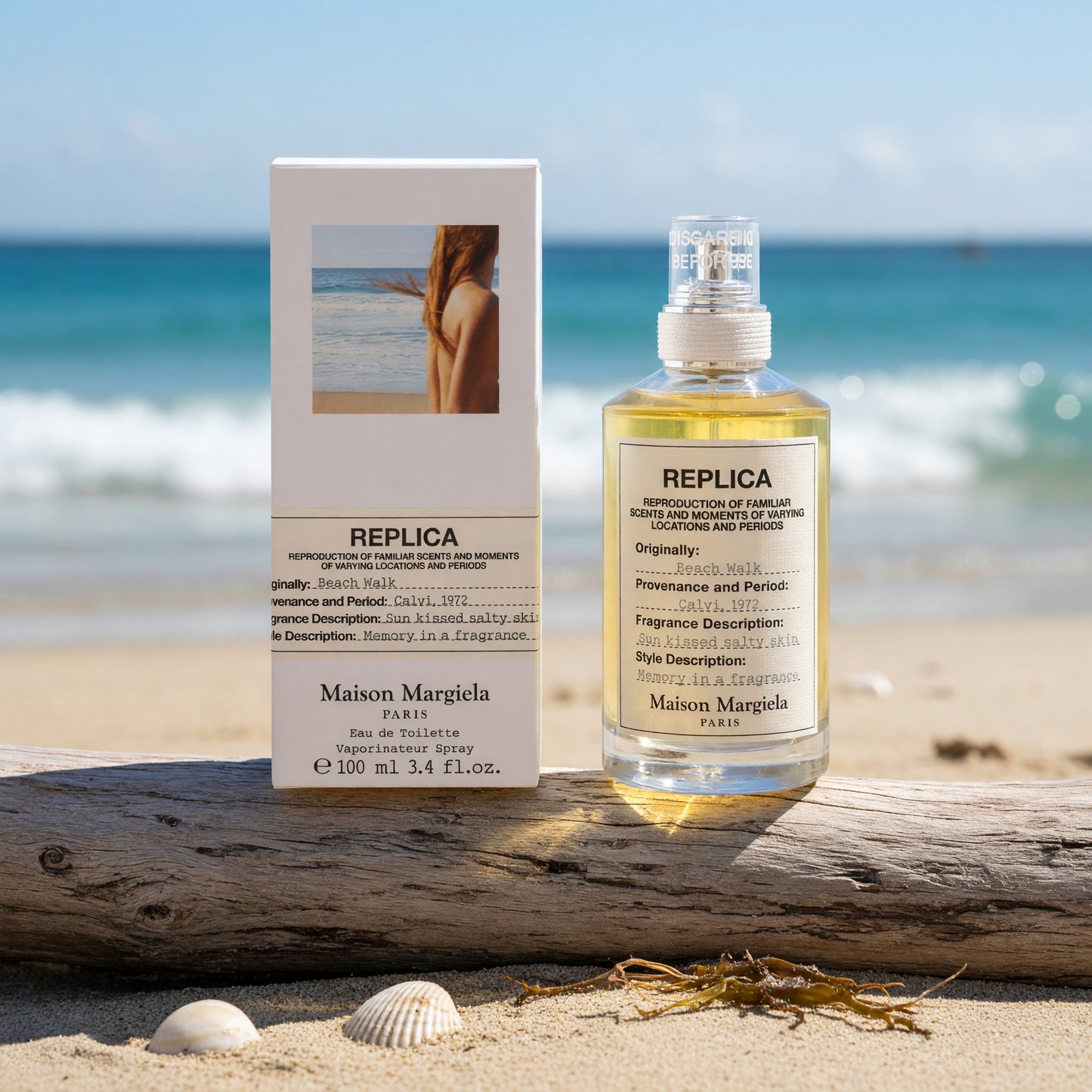Replica Beach Walk by Maison Margiela, 3.4 oz EDT Spray for Women