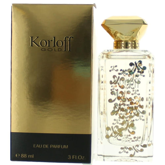 Korloff Gold by Korloff, 3 oz EDP Spray for Women