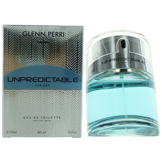 Unpredictable by Glenn Perri, 3.4 oz EDT Spray for Men