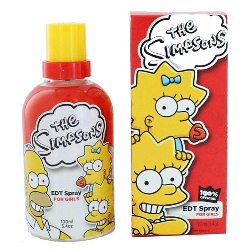 The Simpsons by Marmol & Son, 3.4 oz EDT Spray for Girls