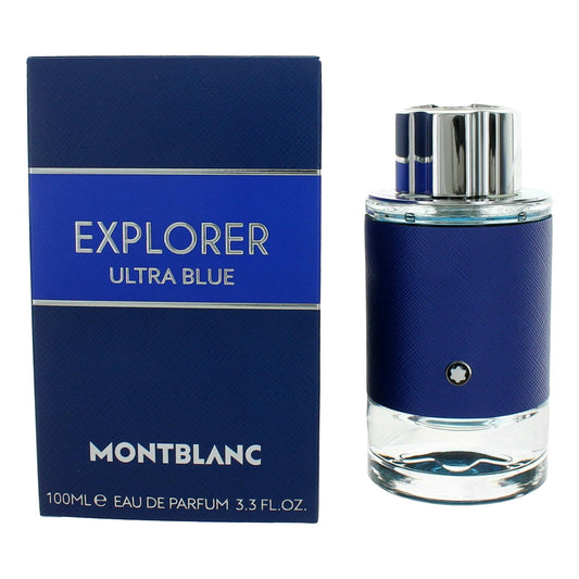 Explorer Ultra Blue by Mont Blanc, 3.3 oz EDP Spray for Men