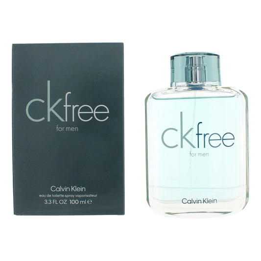 CK Free by Calvin Klein, 3.3 oz EDT Spray for Men