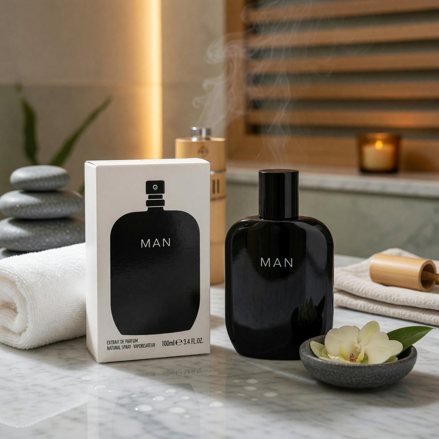 Man by Fragrance One, 3.4 oz Extrait De Parfum Spray for Men