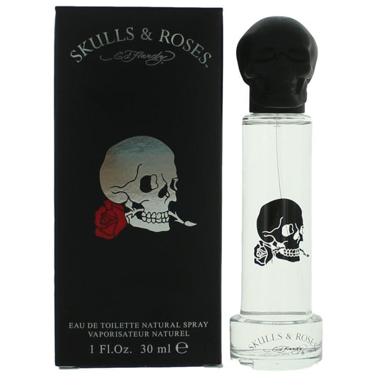 Ed Hardy Skulls & Roses by Ed Hardy, 1 oz EDT Spray for Men