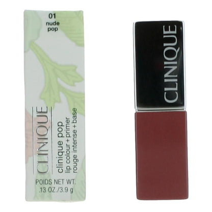 Clinique Pop by Clinique, .13 oz Lip Colour + Primer - 01 Nude Pop - 01 Nude Pop
