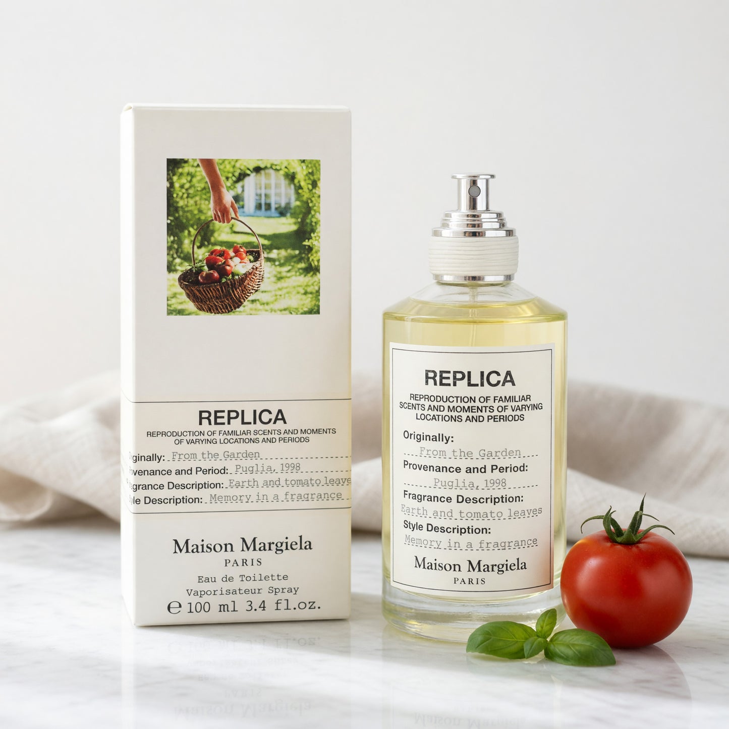 Replica From the Garden by Maison Margiela, 3.4oz EDT Spray for Unisex