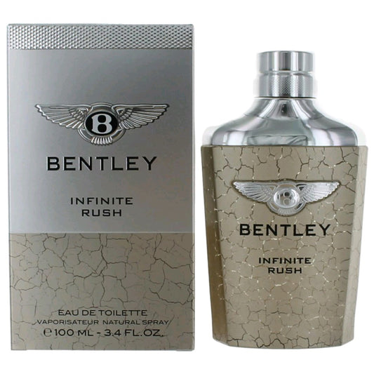 Bentley Infinite Rush by Bentley, 3.4 oz EDT Spray for Men