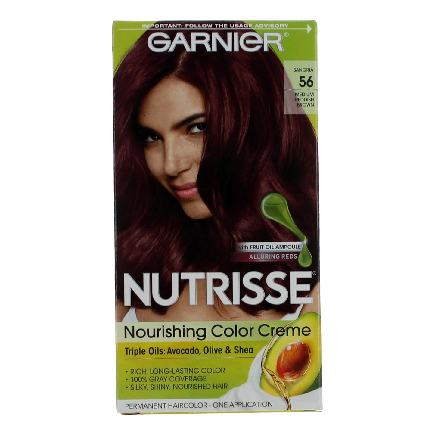 Garnier Hair Color Nutrisse Coloring Creme by Garnier, Hair Color - Sangria 56 - Sangria 56