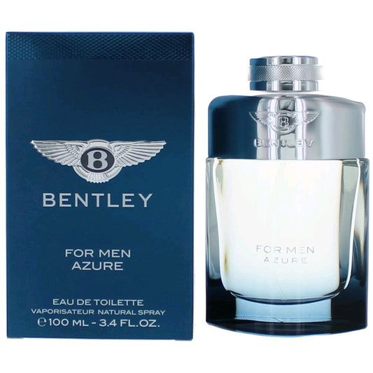 Bentley Azure by Bentley, 3.4 oz EDT Spray for Men