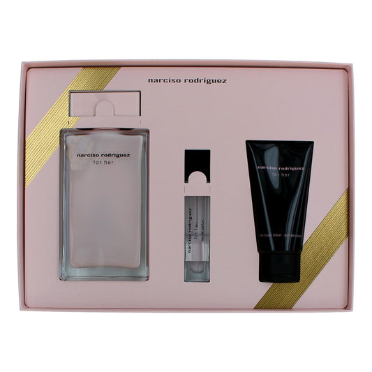 Narciso Rodriguez by Narciso Rodriguez, 3 Piece Gift Set for Women