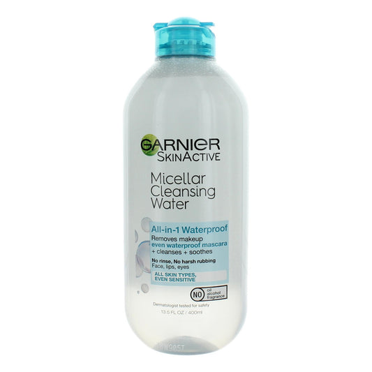 Garnier Skin Active, 13.5oz All- In-1 Waterproof Micellar Cleansing Water