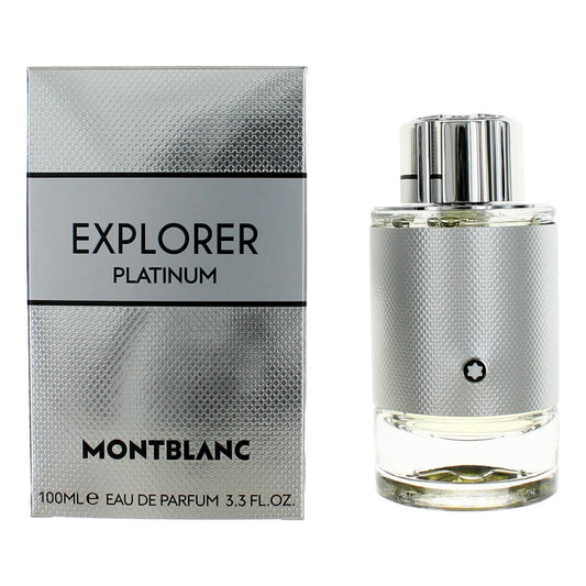 Explorer Platinum by Mont Blanc, 3.3 oz  EDP Spray for Men