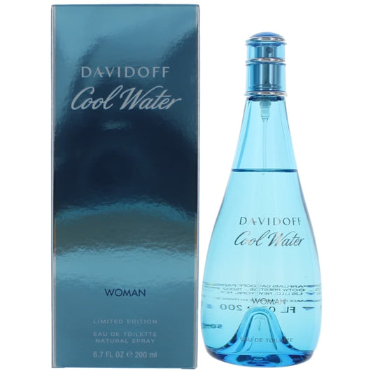 Cool Water by Davidoff, 6.7 oz EDT Spray for Women