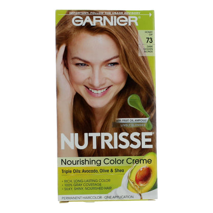 Garnier Hair Color Nutrisse Coloring Creme by Garnier, Hair Color - Honey Dip 73 - Honey Dip 73