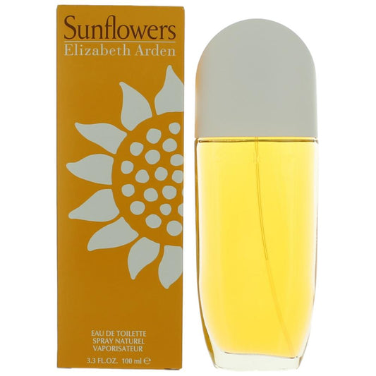 Sunflowers by Elizabeth Arden, 3.3 oz EDT Spray for Women