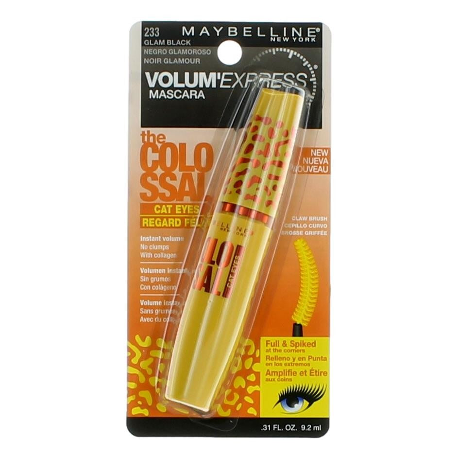 Maybelline The Colossal Cat Eye Mascara, 0.31oz Mascara - 233 Glam Black
