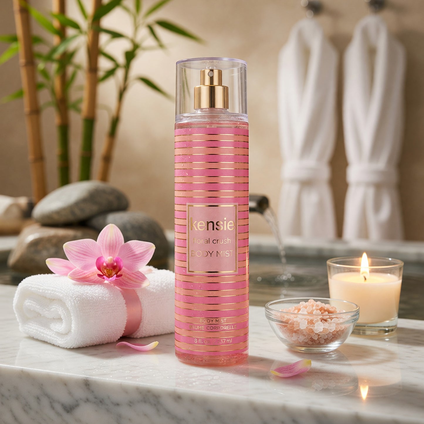 Kensie Floral Crush by Kensie, 8 oz Body Mist for Women