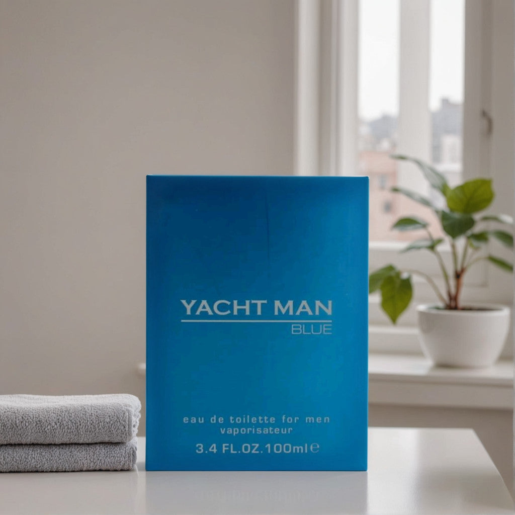Yacht Man Blue by Myrurgia, 3.4 oz EDT Spray for Men