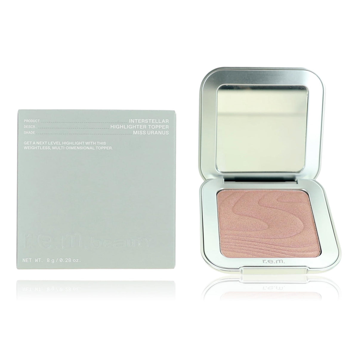 Interstellar Highlighter Topper by r.e.m. beauty, 0.28oz - Miss Uranus - Miss Uranus