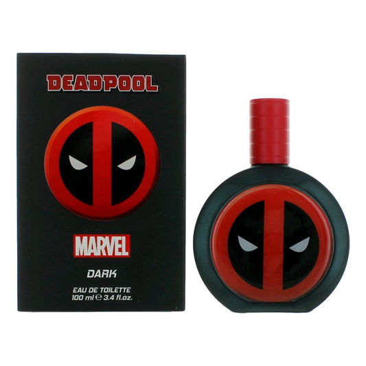 Deadpool Dark by Marvel, 3.4 oz EDT Spray for Men