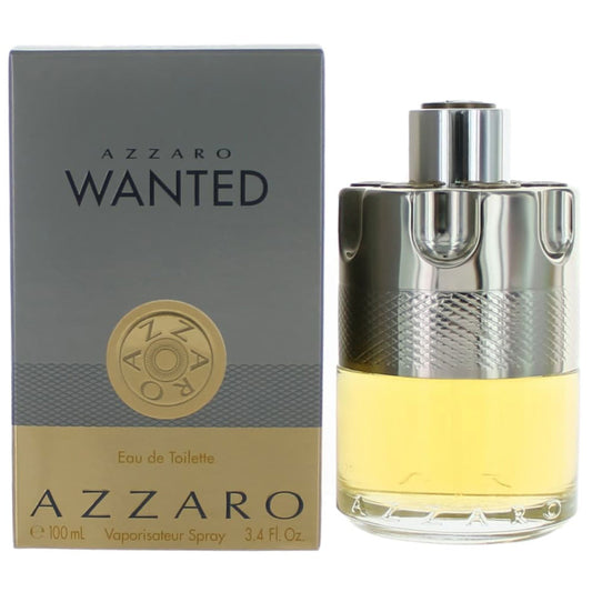 Azzaro Wanted by Azzaro, 3.4 oz EDT Spray for Men