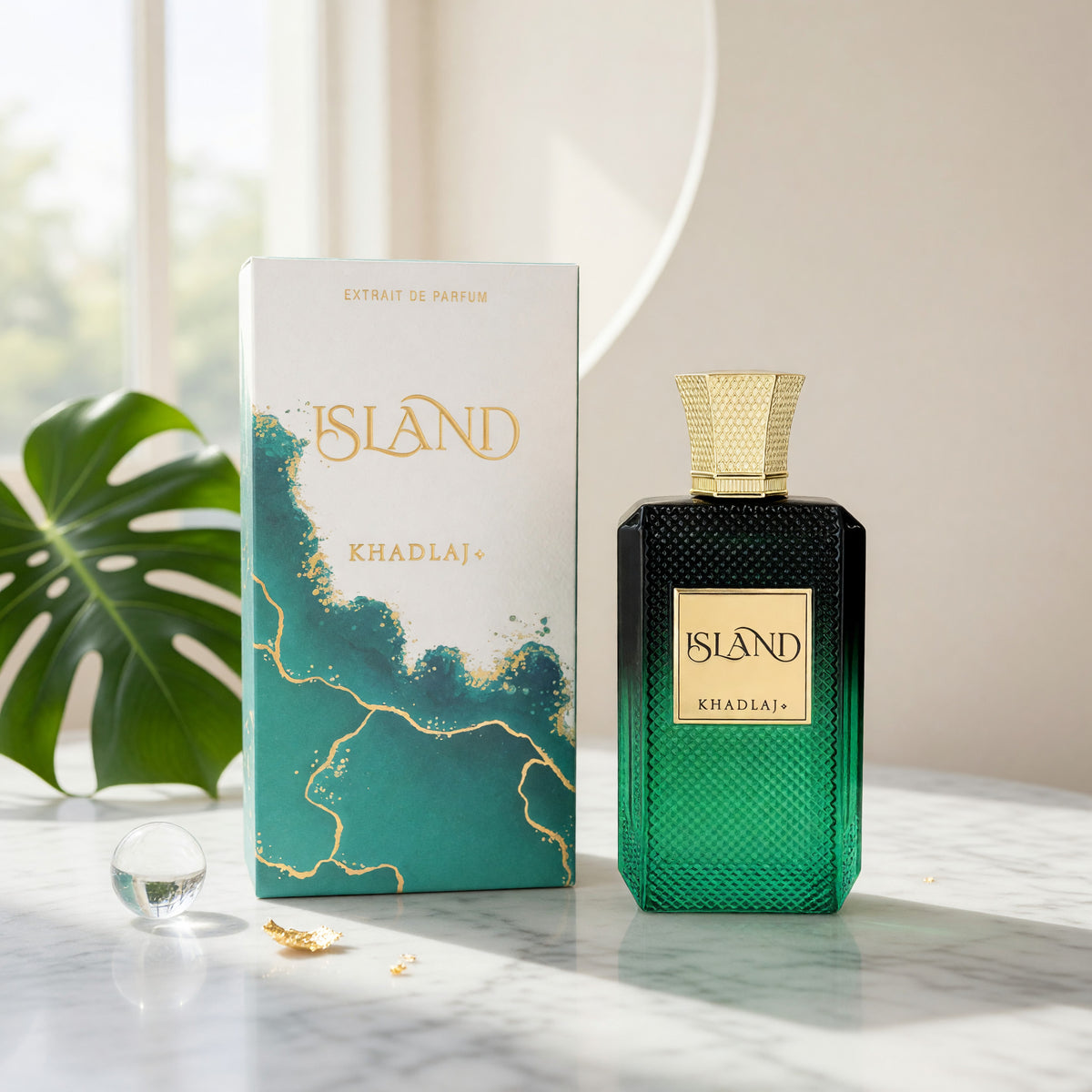 Island by Al Khadlaj, 3.4 oz Extrait De Parfum Spray for Unisex
