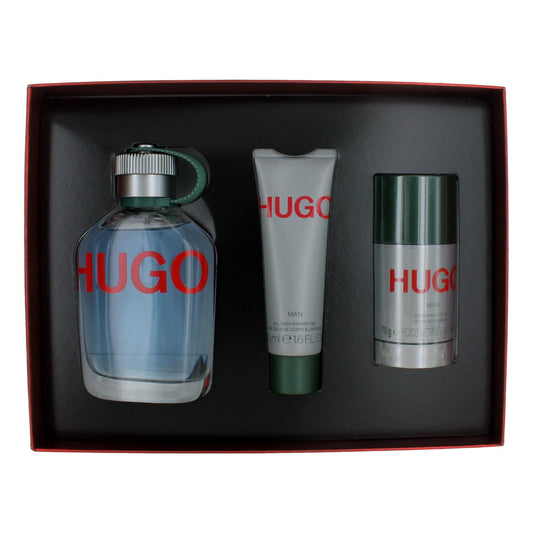 Hugo by Hugo Boss, 3 Piece Gift Set for Men