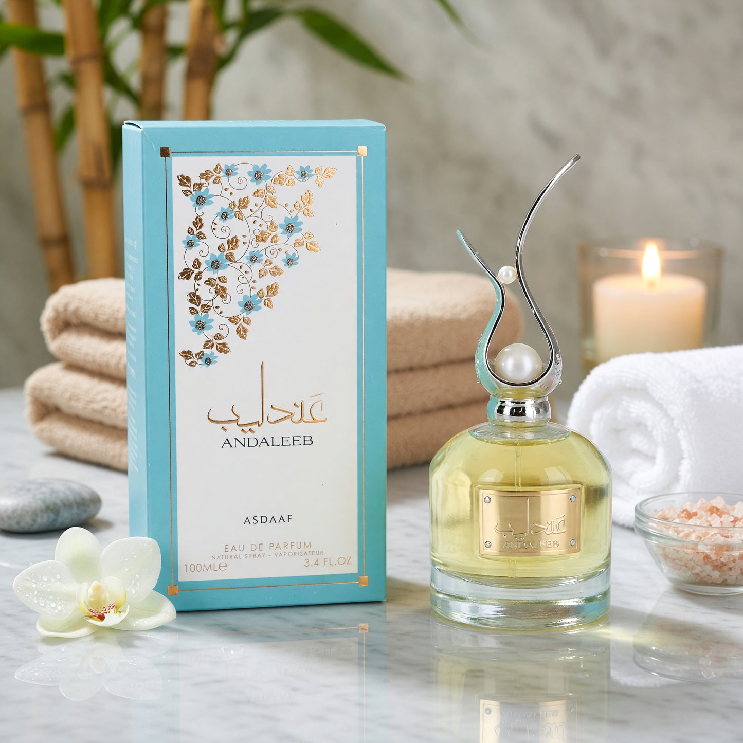 Asdaaf Andaleeb by Lattafa, 3.4 oz EDP Spray for Men