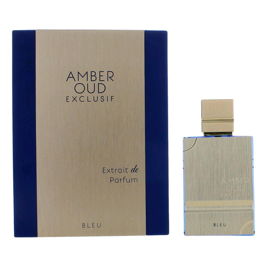 Amber Oud Exclusif Bleu by Al Haramain, 2oz Extrait De Parfum Spray for Unisex