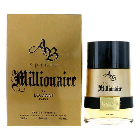 AB Spirit Millionaire by Lomani, 6.6 oz EDT Spray for Men