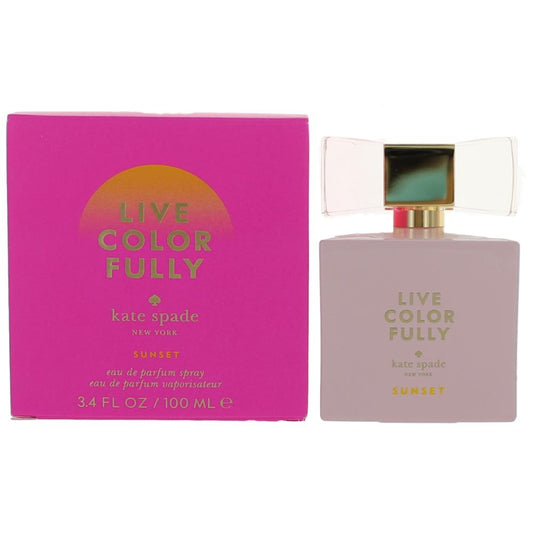 Live Colorfully Sunset by Kate Spade, 3.4 oz EDP Spray for Women