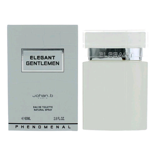 Elegant Gentlemen Phenomenal by Johan.b, 2.8 oz EDT Spray for Men