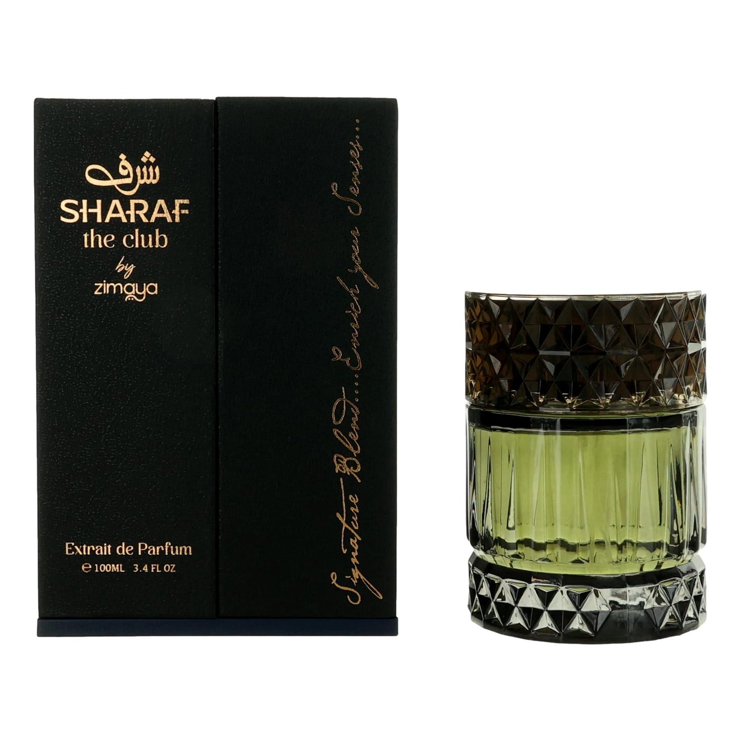 Sharaf the Club by Zimaya, 3.4 oz Extrait de Parfum for Unisex