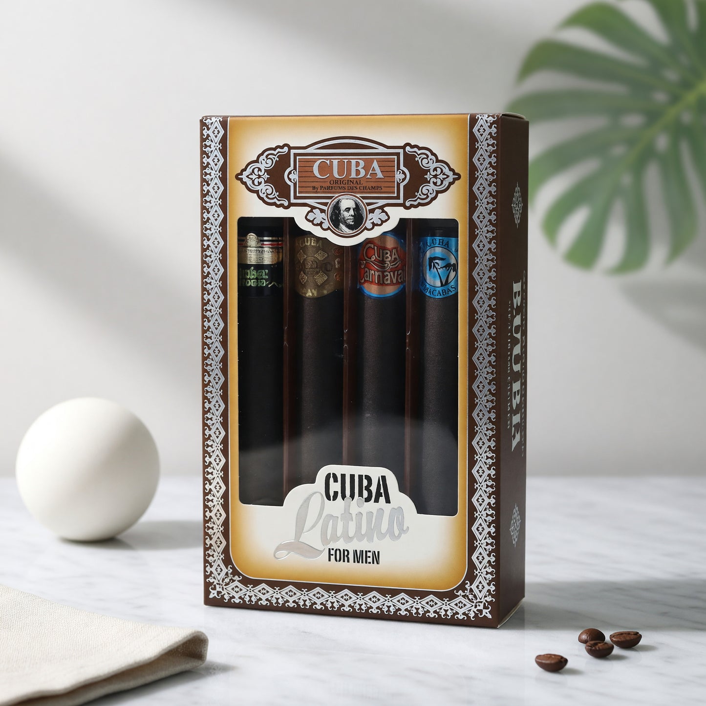 Cuba Latino by Cuba, 4 Piece Gift Set for Men