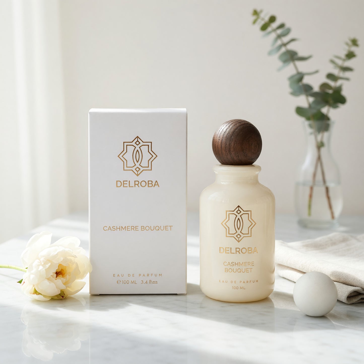 Delroba Cashmere Bouquet by Delroba, 3.4 oz EDP Spray for Women