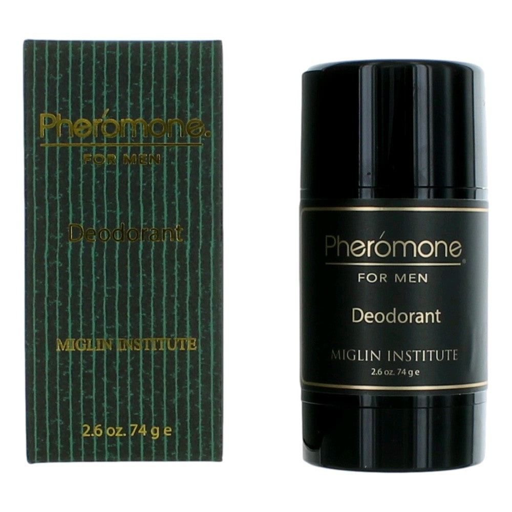 Pheromone by Marilyn Miglin, 2.6 oz Deodorant Stick for Men