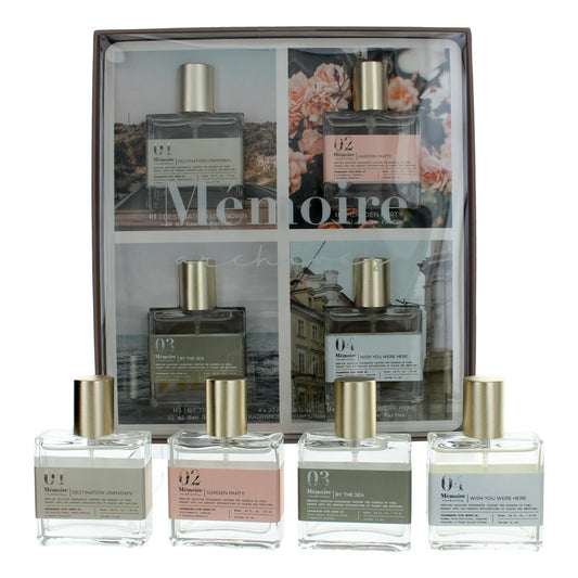 Memoire by Memoire Archives, 4 Piece Variety Gift Set for Unisex