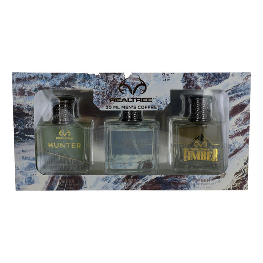 Realtree by Realtree, 3 Piece Coffret Gift Set for Men