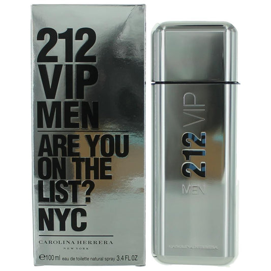 212 VIP by Carolina Herrera, 3.4 oz EDT Spray for Men