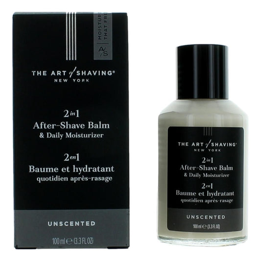 The Art of Shaving Unscented 3.3 2-in-1 After Shave Balm & Daily Moisturizer men