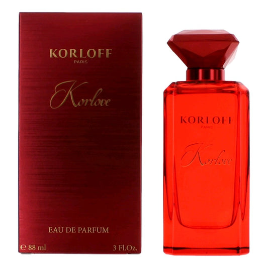 Korloff Korlove by Korloff, 3 oz EDP Spray for Women